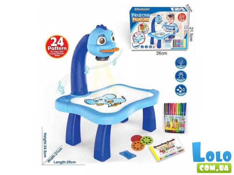 Столик с проектором для рисования