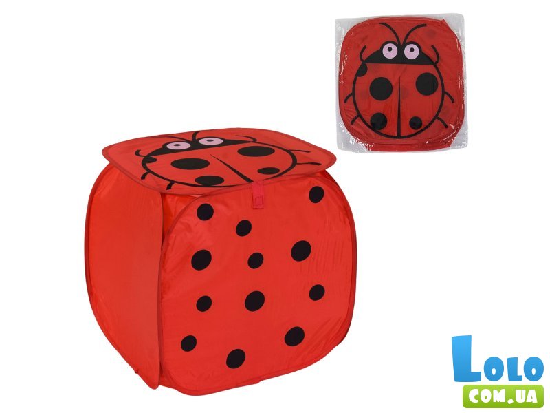 Корзина для игрушек Божья коровка