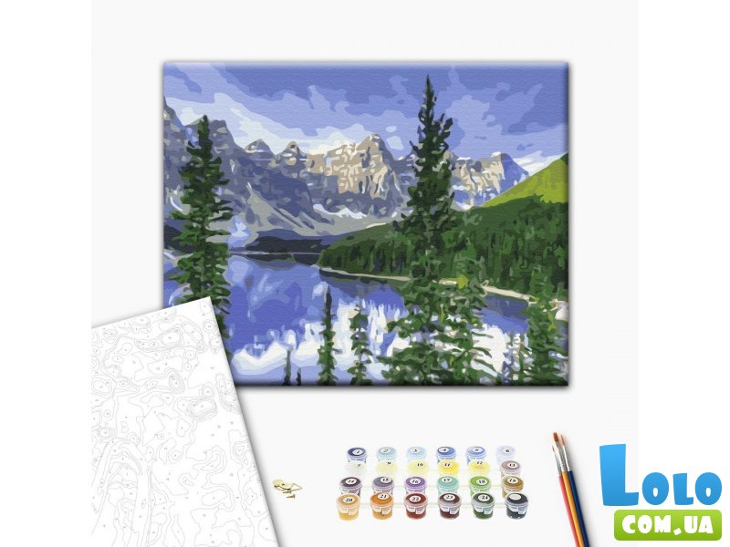 Картина по номерам Пейзажные горы, Brushme (40х50 см)