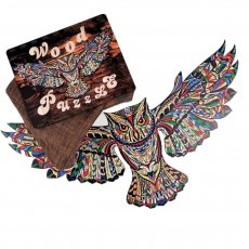 Деревянные пазлы Сова, Brushme, 155 эл.