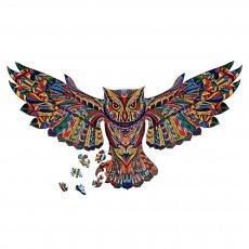 Деревянные пазлы Сова, Brushme, 155 эл.