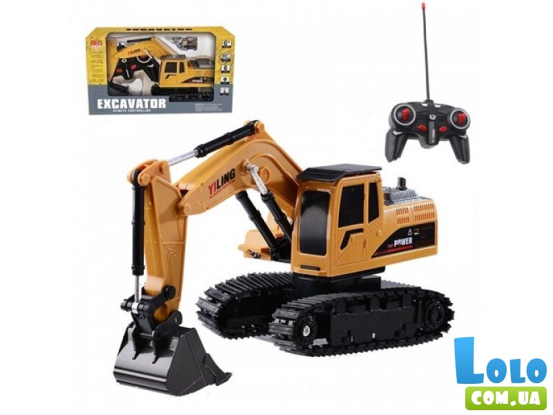 Экскаватор на радиоуправлении