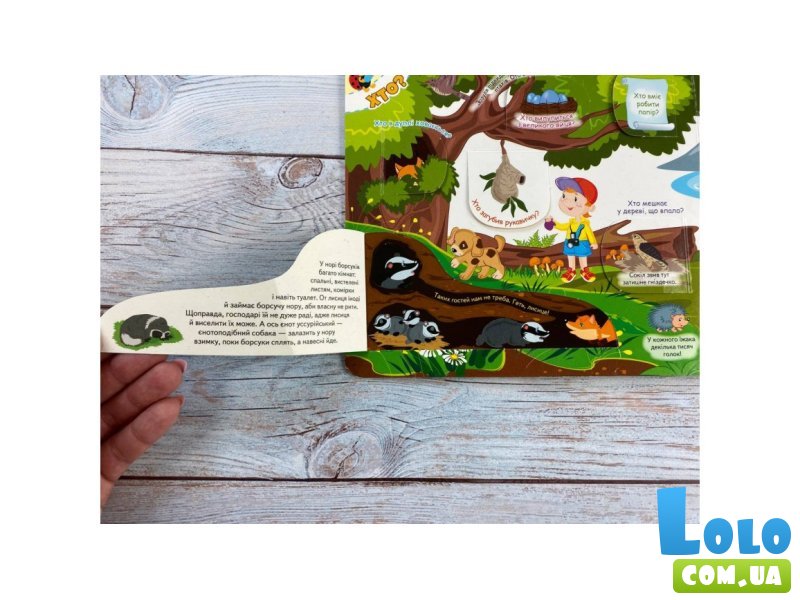 Книжка с окошками Почемучки, Пегас (укр)