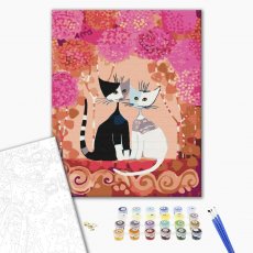 Картина по номерам Сказочные котики, Brushme (40х50 см)