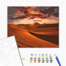 Картина по номерам Запад в пустыне, Brushme (40х50 см)
