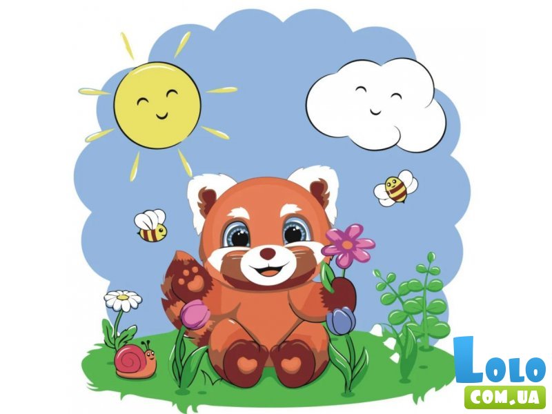 Картина по номерам Милые улыбки, Strateg (30х30 см)