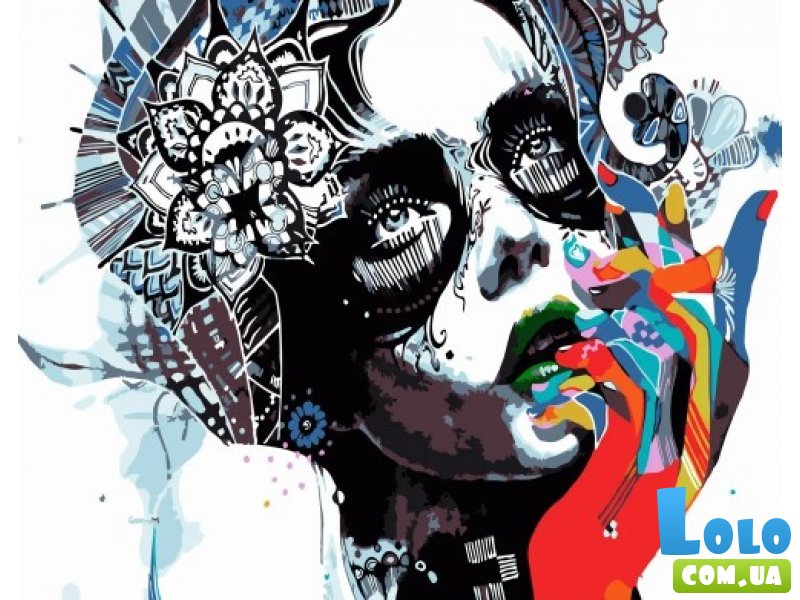 Картина по номерам Гравюра La Calavera, Strateg (40х50 см)