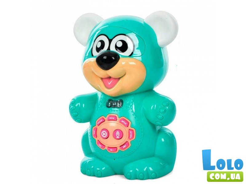Интерактивная игрушка - сказочник Мишка, Limo Toy (в ассортименте)