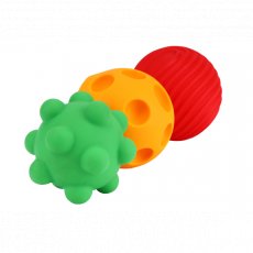 Игрушки для купания Сенсорные шарики (3 шт.), ТехноК