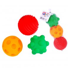 Игрушки для купания Сенсорные шарики, ТехноК