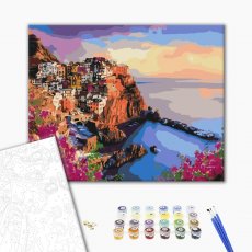 Картина по номерам Яркие краски Сицилии, Brushme (40х50 см)