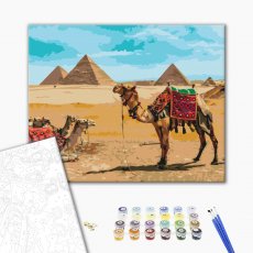 Картина по номерам Египетский колорит, Brushme (40х50 см)