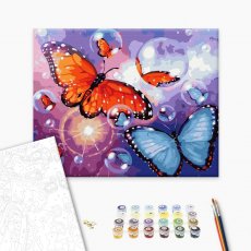Картина по номерам Мыльные бабочки, Brushme (40х50 см)