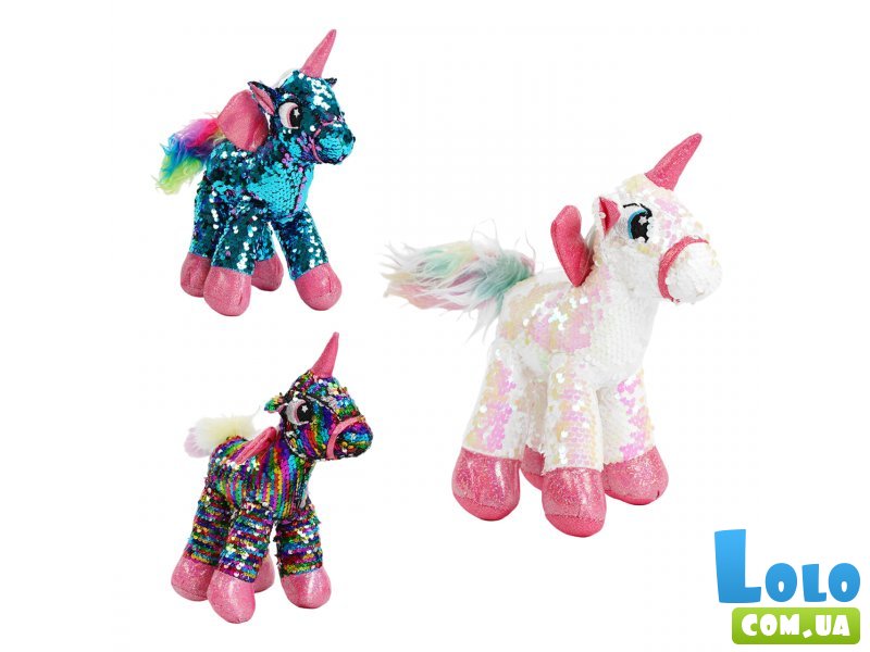 Мягкая игрушка Единорожка, 28 см (в ассортименте)
