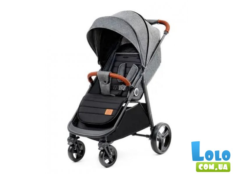 Прогулочная коляска Grande Plus Grey, Kinderkraft (серая)