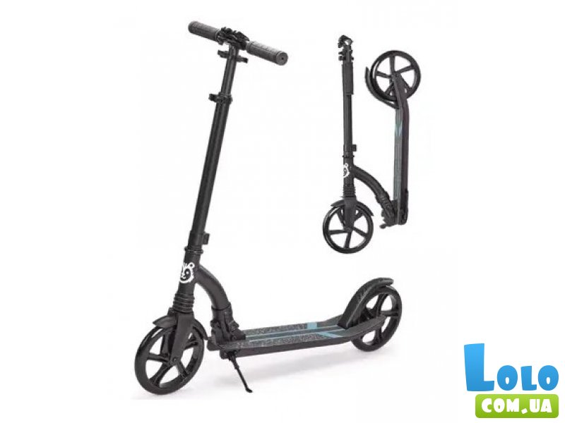 Самокат Spido Black, Babytiger (черный)