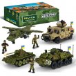 Конструктор Военный транспорт, iBlock (PL-921-430), от 280 до 385 дет., (в ассортименте)