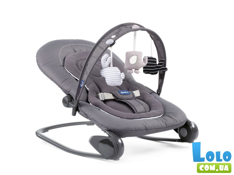 Кресло-качалка Chicco Hoopla, Chicco (серая)