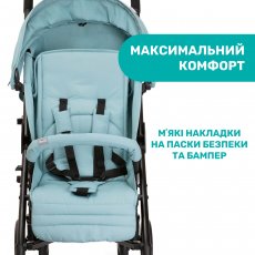 Прогулочная коляска Lite Way 4 Stroller, Chicco (голубая)