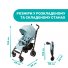 Прогулочная коляска Lite Way 4 Stroller, Chicco (голубая)