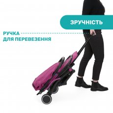 Прогулочная коляска Trolleyme Stroller, Chicco (розовая)