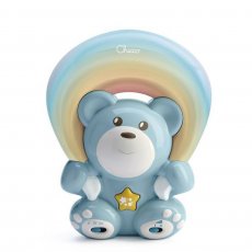 Игрушка-проектор Медвежонок под радугой (голубая), Chicco