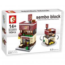 Конструктор Пиццерия, Sembo Block (SD6019), 143 дет.