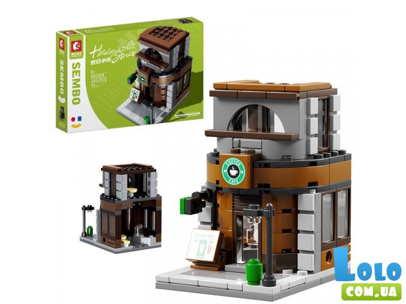 Конструктор Кофейня, Sembo Block (601509), 143 дет.