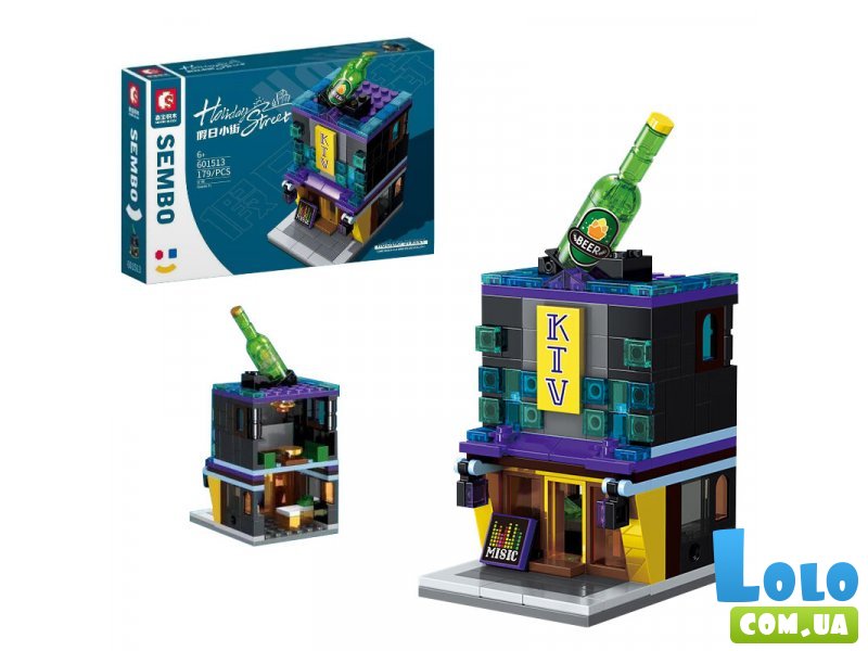 Конструктор Магазин КТВ, Sembo Block (601513), 179 дет.