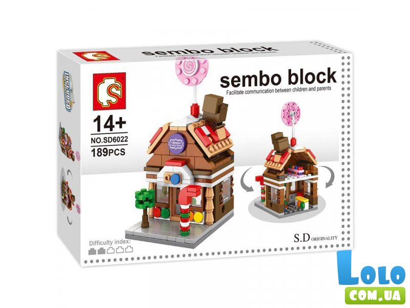 Конструктор Магазин сладостей, Sembo Block (SD6022), 189 дет.