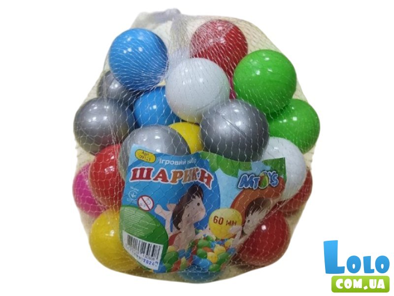 Шарики для сухих бассейнов, M-Toys