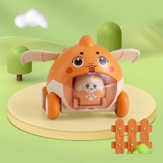 Набор машин Динозавр с катапультой (оранжевый)