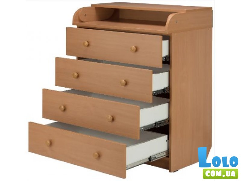 Пеленальный комод CMD-04 Big, Babyroom (бук)