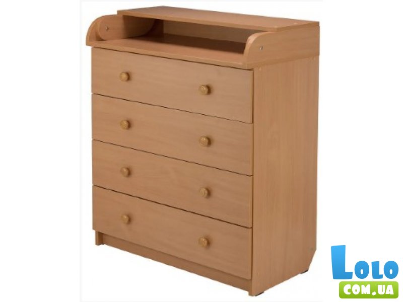 Пеленальный комод CMD-04 Big, Babyroom (бук)