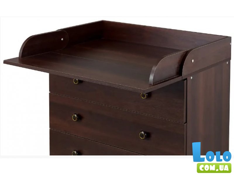 Пеленальный комод CMD-04 Big, Babyroom (орех, темный)
