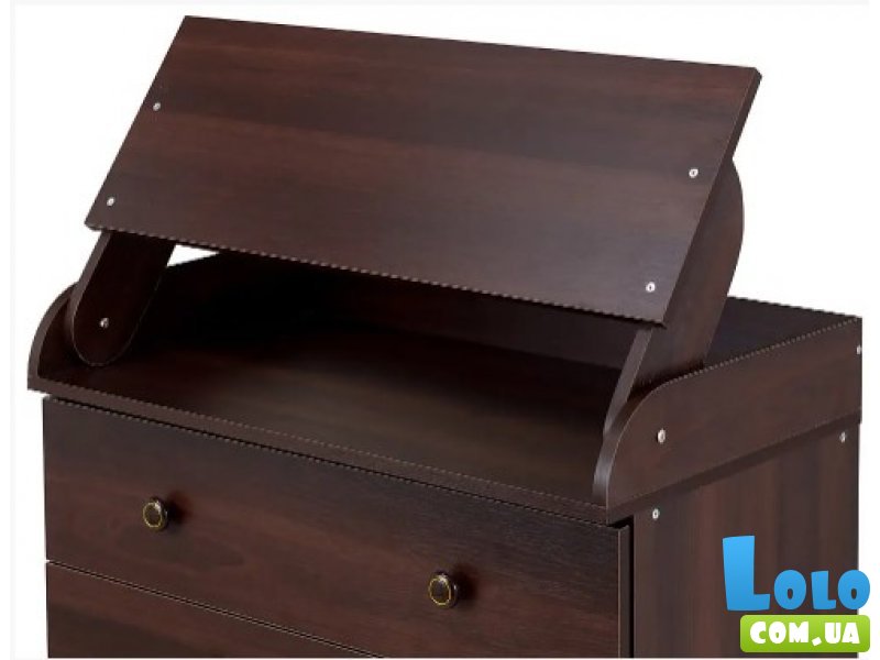 Пеленальный комод CMD-04 Big, Babyroom (орех, темный)