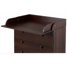 Пеленальный комод CMD-04 Big, Babyroom (орех, темный)