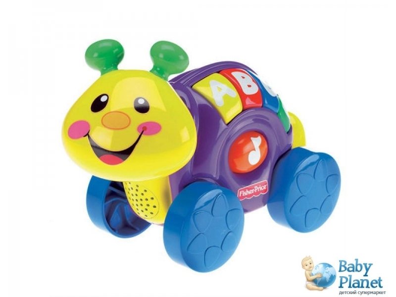 Интерактивная игрушка Fisher-Price "Улитка" (НН1202), рус