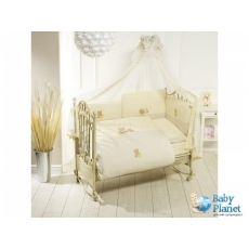 Постельный комплект Feretti Sleeping Bear Cream ПКФ6 (бежевый), 6 эл.