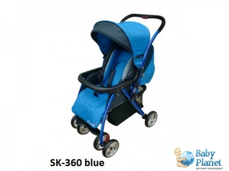 Прогулочная коляска Casato SK-360 (голубая)