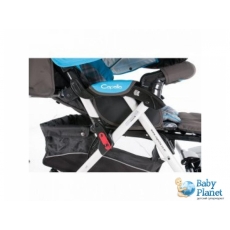 Прогулочная коляска Capella Blue Play S-901 BK (голубая с серым)