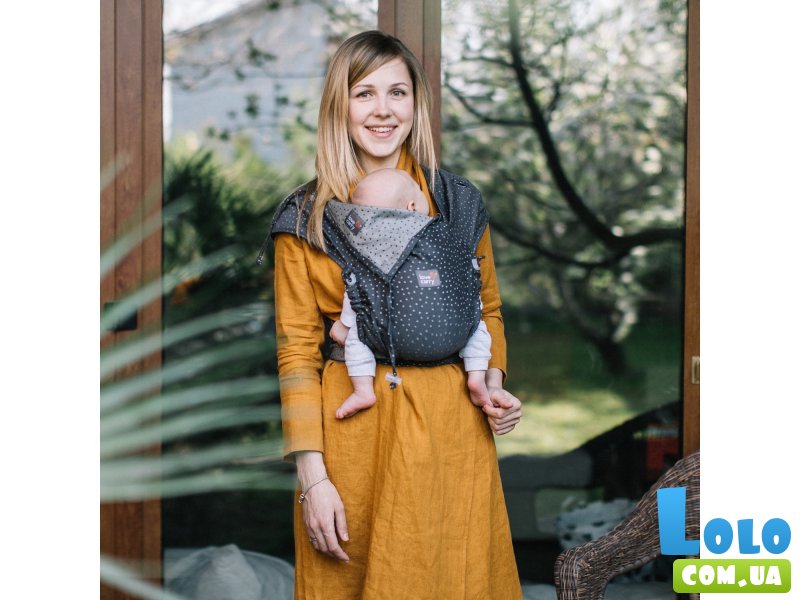 Слинг ЛавТай Гранит, Love & Carry (графит)