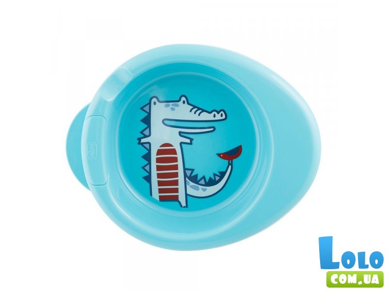 Термостойкая тарелка Warmy Plate, Chicco, 6м+