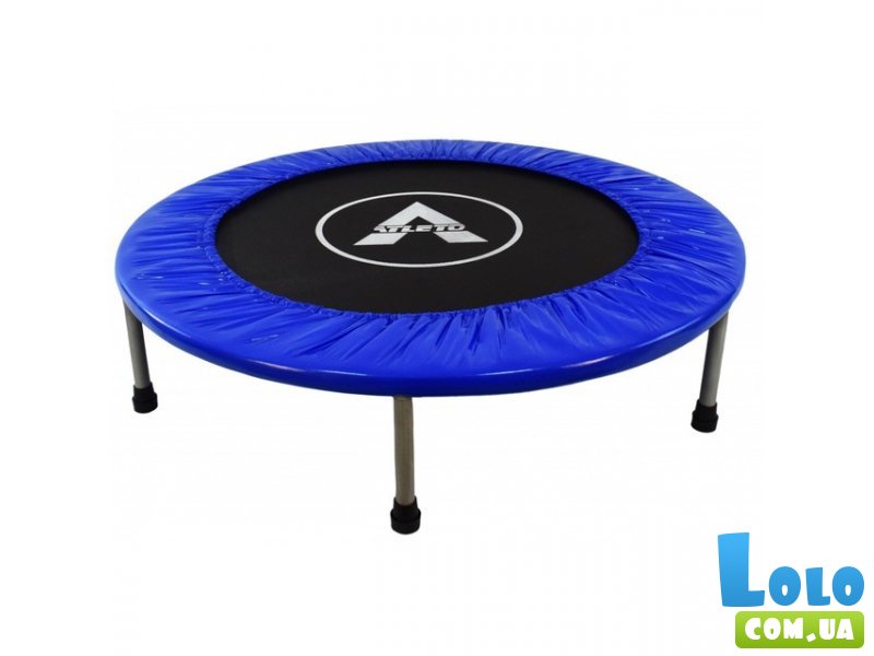 Мини-батут Atleto, 102 см (синий)