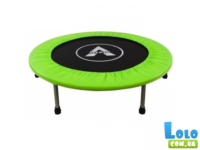Мини-батут Atleto, 102 см (зеленый)