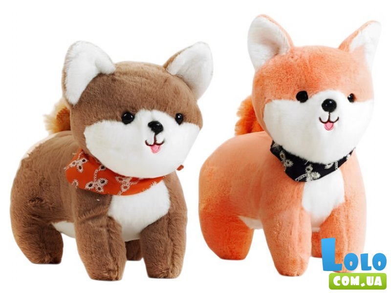 Мягкая игрушка Корги, 21 см (в ассортименте)