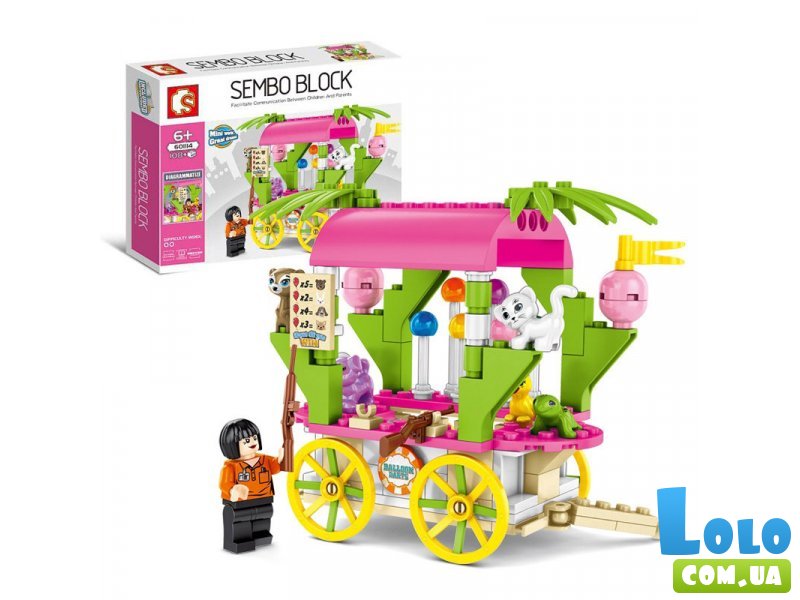 Конструктор Тир, Sembo Block (SD601114), 108 дет.