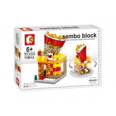Конструктор Магазин попкорна, Sembo Block (SD6050), 118 дет.