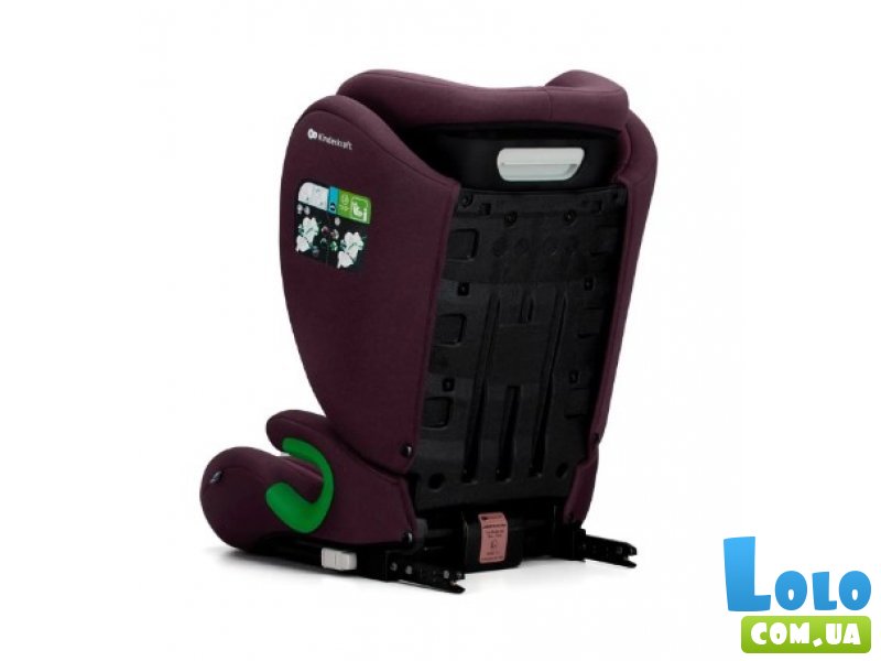 Автокресло Junior Fix 2 i-Size Cherry Pearl, Kinderkraft (фиолетовое)