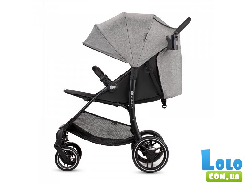 Прогулочная коляска Trig 2 Grey, Kinderkraft (серая)